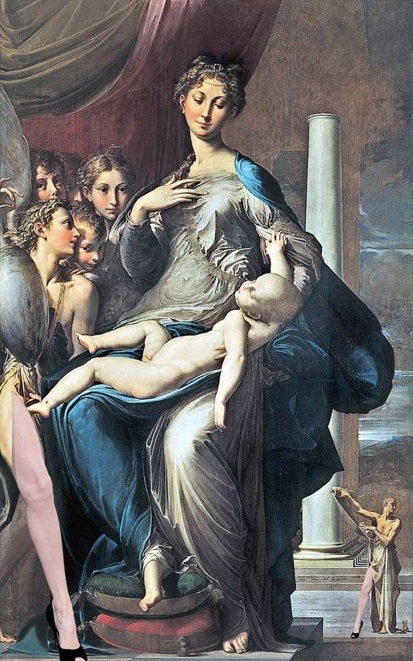 Описание картины Франческо Пармиджанино «Мадонна с длинной шеей»