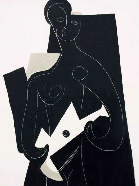 Описание картины Пабло Пикассо «Женщина с гитарой»