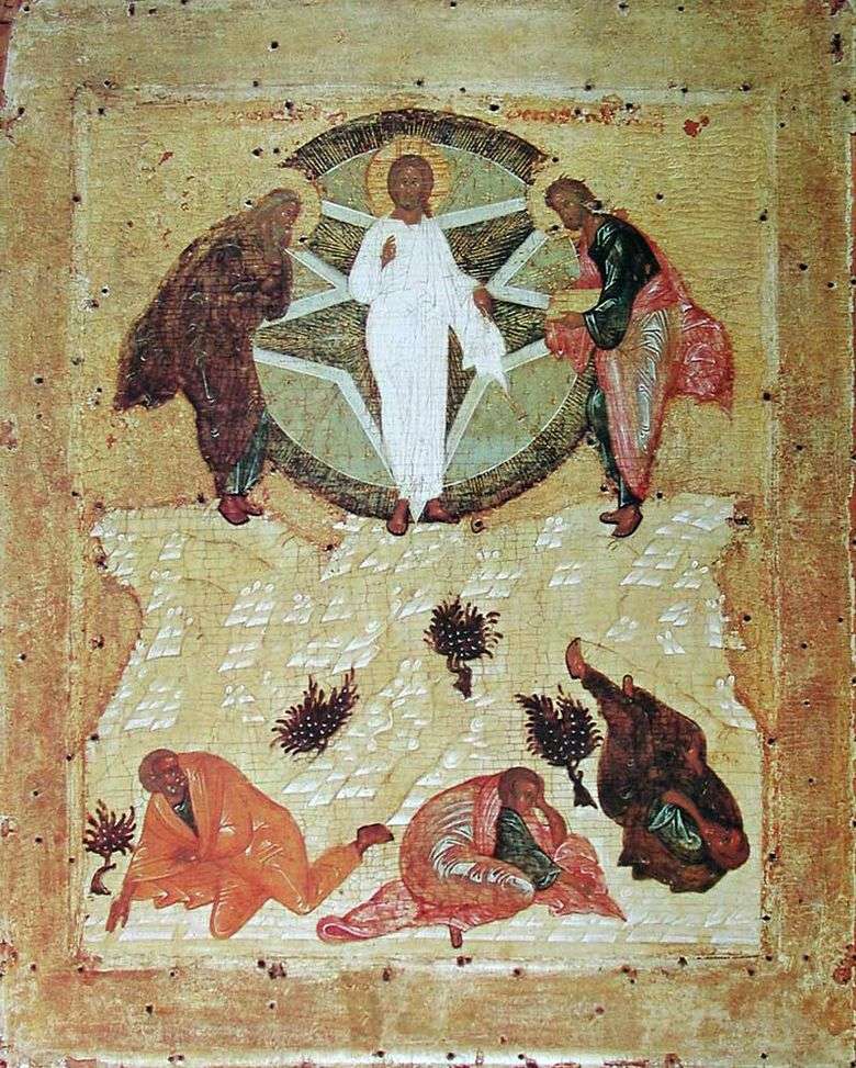 Описание иконы Андрея Рублева «Преображение Господне»