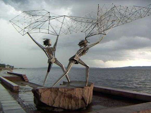 Описание памятника «Рыбаки» в Петрозаводске