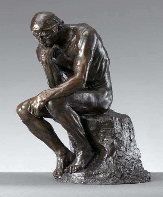 Описание скульптуры Франсуа Огюста Родена «Мыслитель»