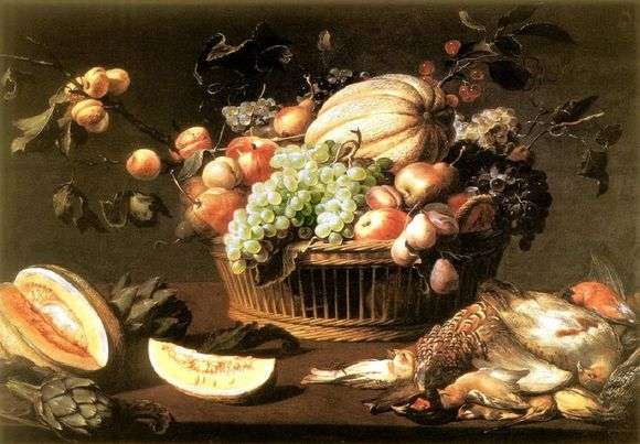 Описание картины Франса Снейдерса «Натюрморт с фруктами»