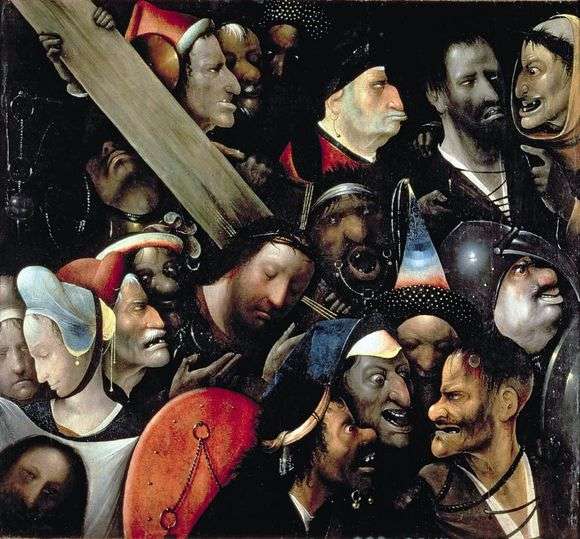 Описание картины Иеронима Босха «Несение креста»
