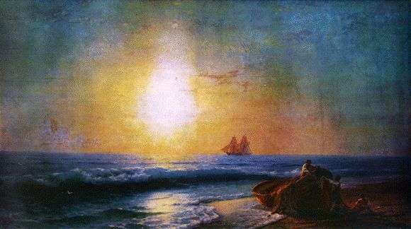 Описание картины Ивана Айвазовского «Восход солнца»