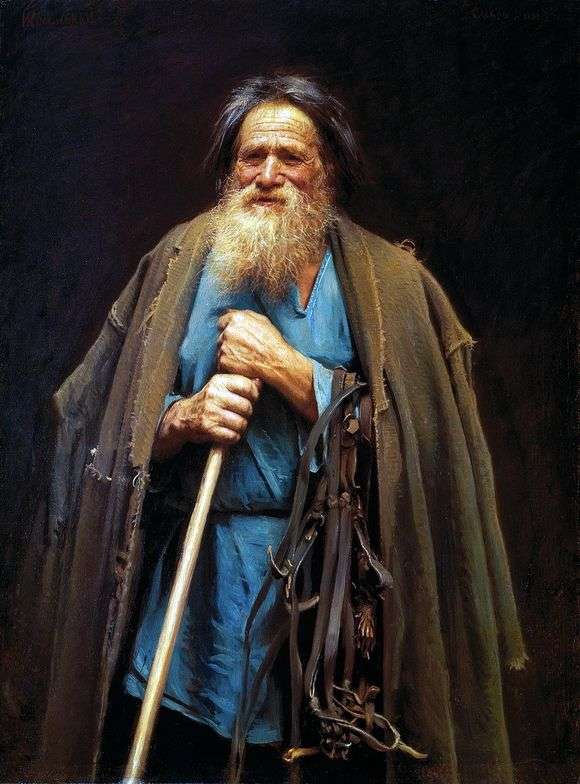 Описание картины Ивана Крамской «Крестьянин с уздечкой»