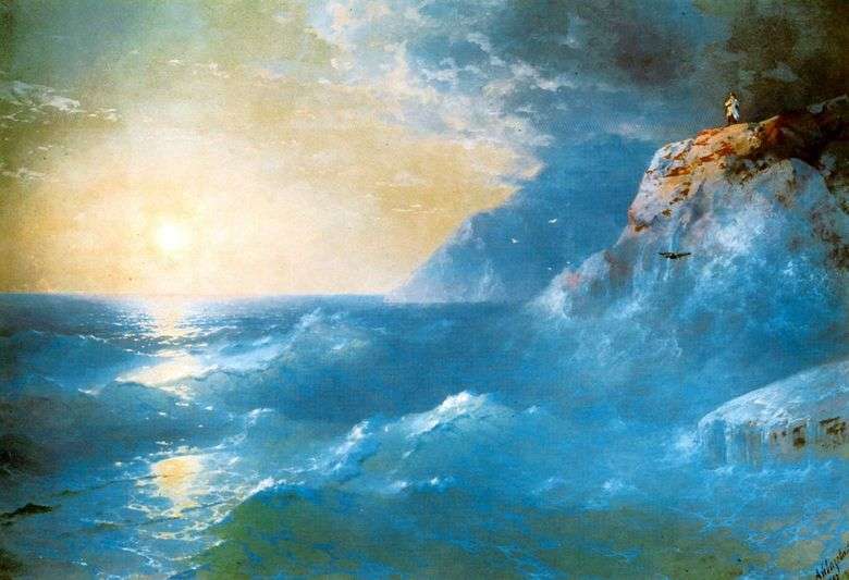 Описание картины Ивана Айвазовского «Наполеон на острове Святой Елены»
