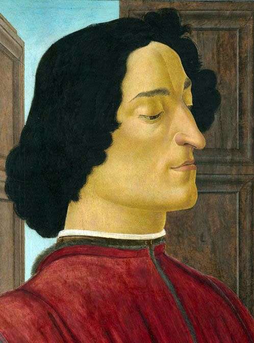 Описание картины Сандро Боттичелли «Портрет Джулиано Медичи»