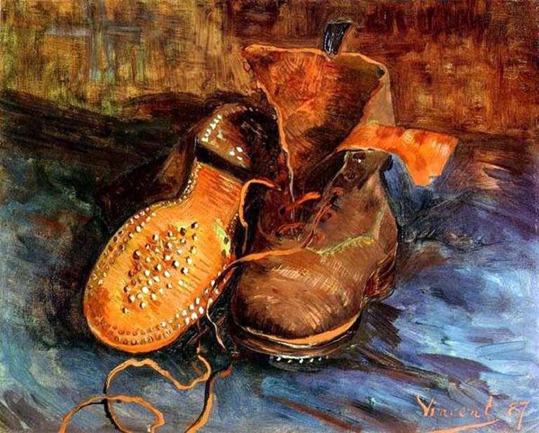 Описание картины Винсента Ван Гога «Пара ботинок»