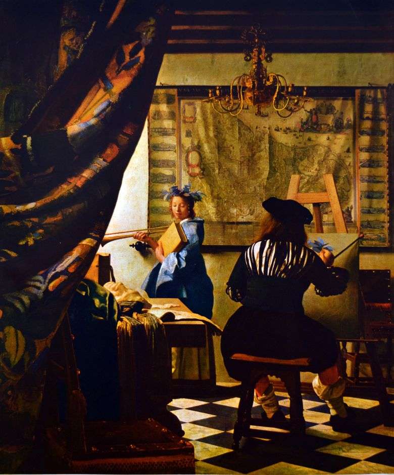 Описание картины Яна Вермеера «Аллегория живописи»
