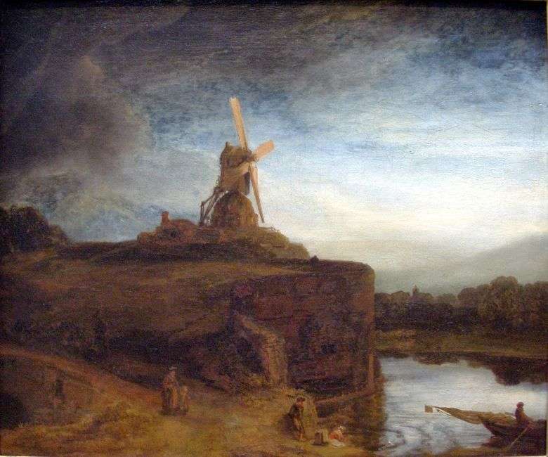 Описание картины Рембранта Харменса ван Рейна «Мельница»