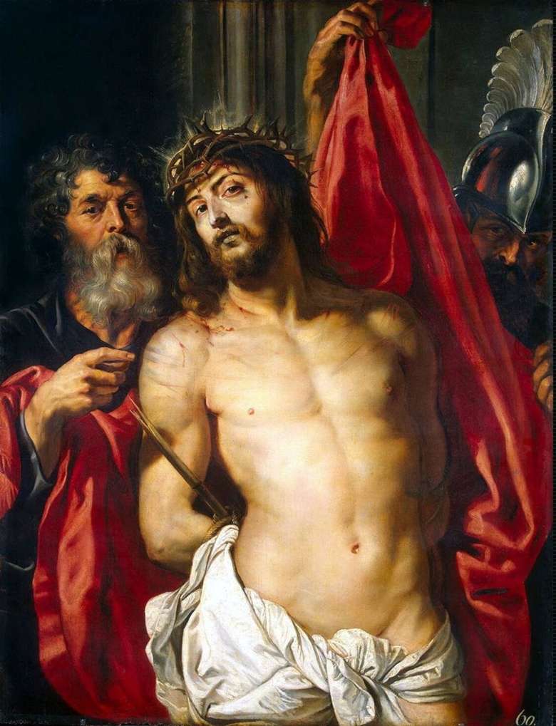 Описание картины Питера Рубенса «Христос в терновом венце»