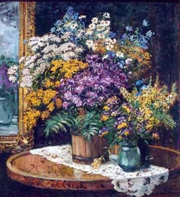 Описание картины Александра Герасимова «Полевые цветы»