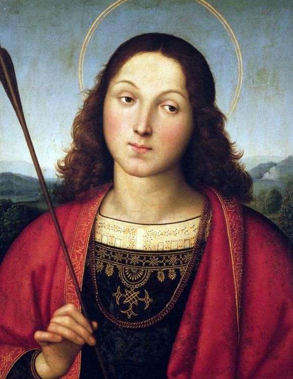 Описание картины Рафаэля Санти «Святой Себастьян»