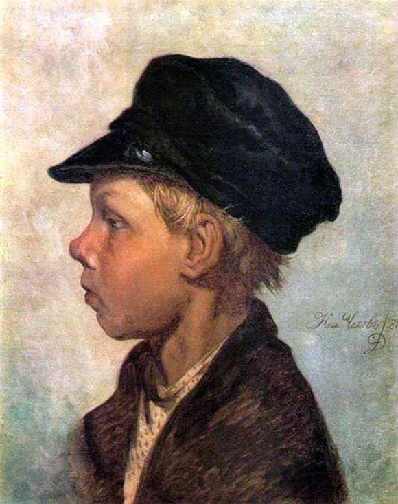 Описание картины Николая Чехова «Крестьянский мальчик»