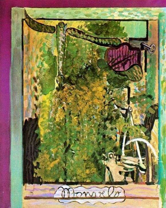 Описание картины Жоржа Брака «Мой велосипед»