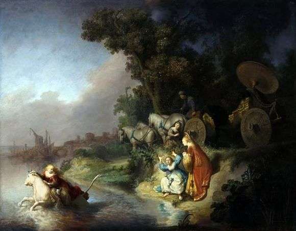 Описание картины Рембрандта «Похищение Европы»