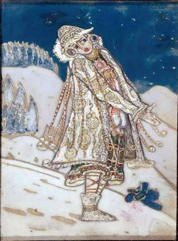 Описание картины Николая Рериха «Снегурочка»