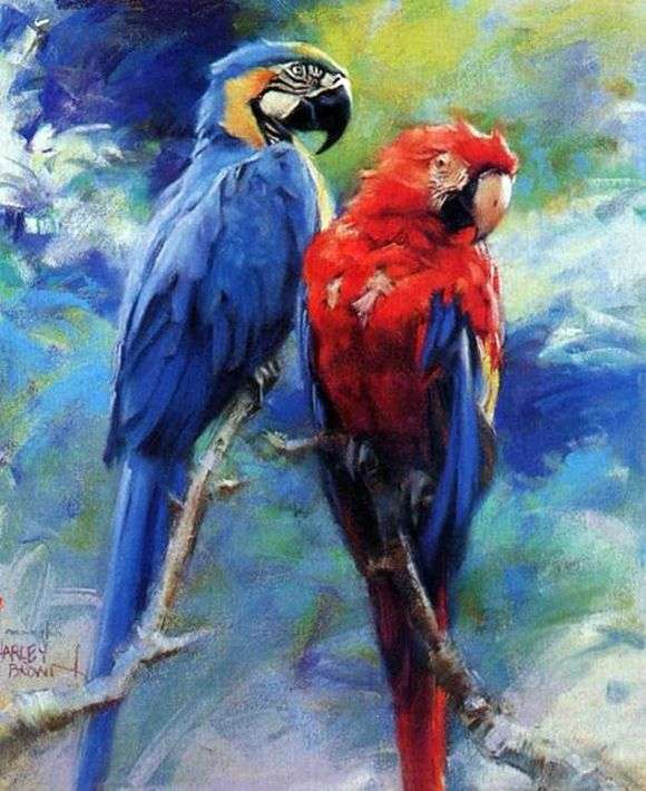 Описание картины Харлея Брауна «Только для птиц»