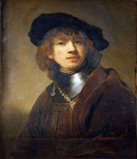 Описание картины Рембрандта «Портрет молодого человека»