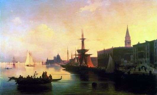 Описание картины Ивана Айвазовского «Венеция»