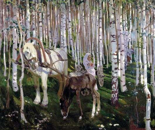 Описание картины Аркадия Рылова «В лесу»