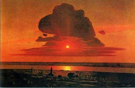 Описание картины Архипа Куинджи «Красный закат»