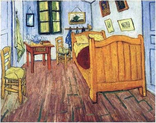 Описание картины Винсента Ван Гога «Спальня в Арле»