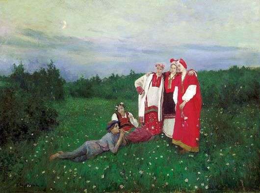 Описание картины Константина Коровина «Северная Идиллия»