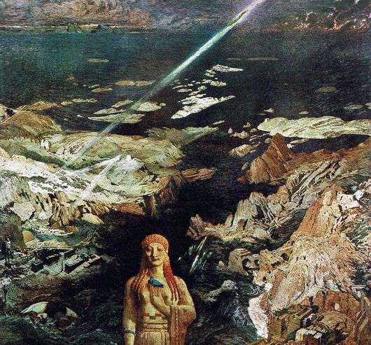 Описание картины Леона Бакста «Древний ужас»