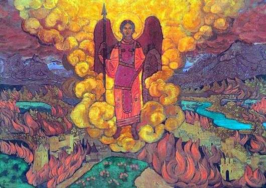 Описание картины Николая Рериха «Ангел последний»