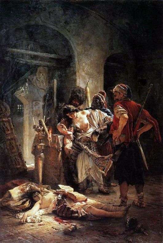 Описание картины Владимира Маковского «Болгарские мученицы»