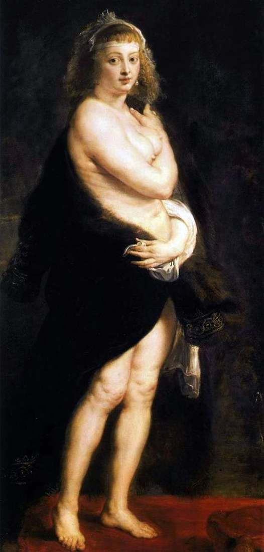 Описание картины Питера Рубенса «Шубка»