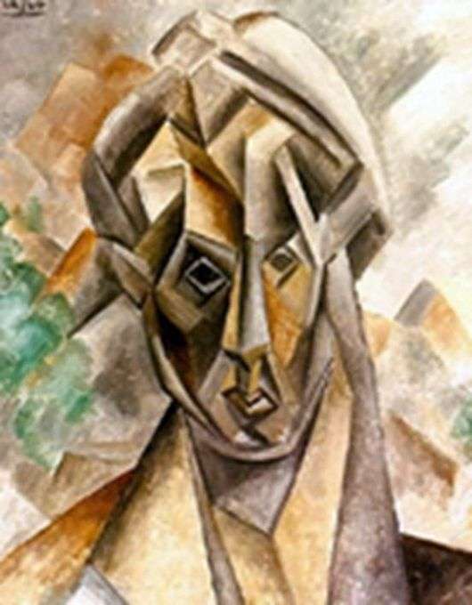 Описание картины Пабло Пикассо «Голова женщины»