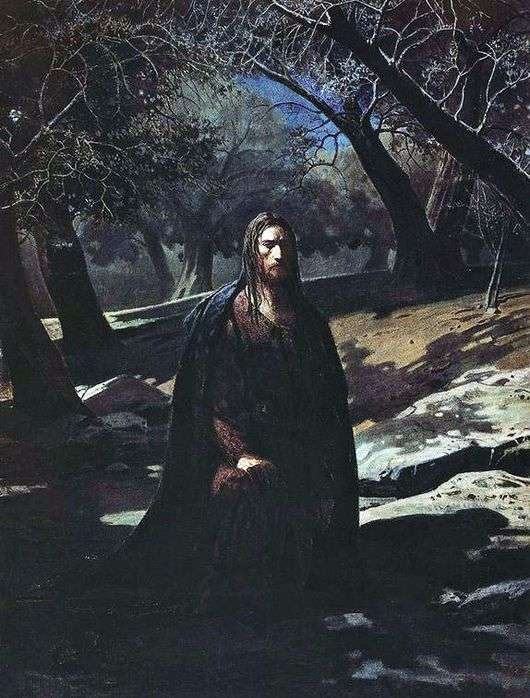 Описание картины Николая Ге «Христос в Гефсиманском саду»