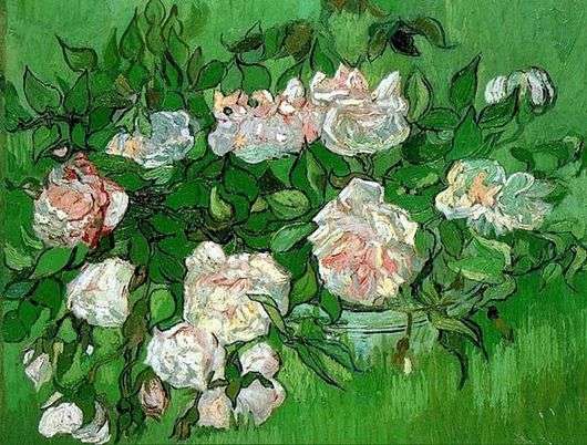 Описание картины Винсента ван Гога «Розовые розы»