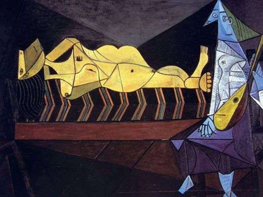 Описание картины Пабло Пикассо «Серенада»