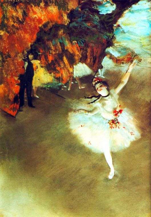 Описание картины Эдгара Дега «Прима балерина»