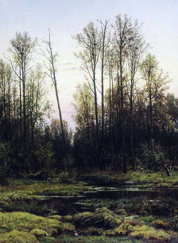 Описание картины Ивана Шишкина «Лес весной»