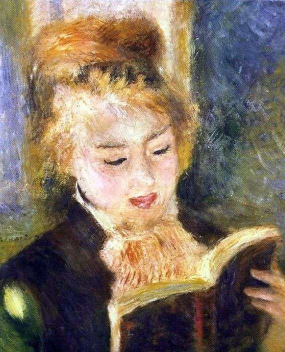 Описание картины Пьера Огюста Ренуара «Читающая девочка»