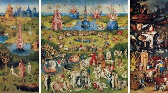 Описание картины Иеронима Босха «Сад земных наслаждений»