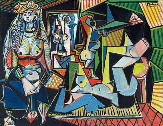 Описание картины Пабло Пикассо «Алжирские женщины»