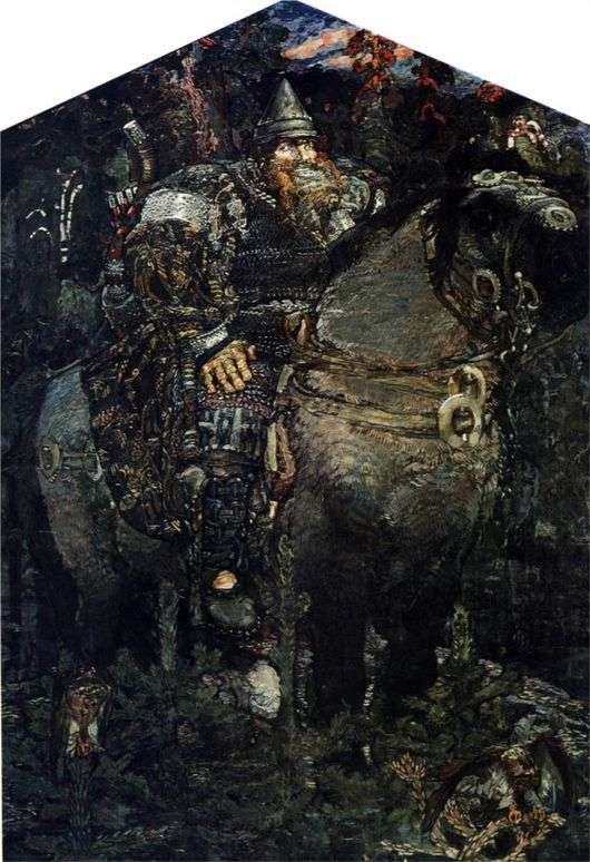 Описание картины Михаила Врубеля «Богатырь»
