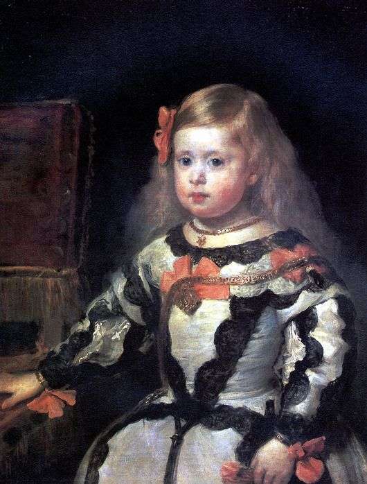 Описание картины Диего Веласкеса «Портрет инфанты Маргариты, дочери Филиппа IV»