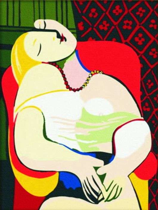 Описание картины Пабло Пикассо «Сон»